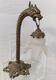 Lampe naga en bronze années 1930