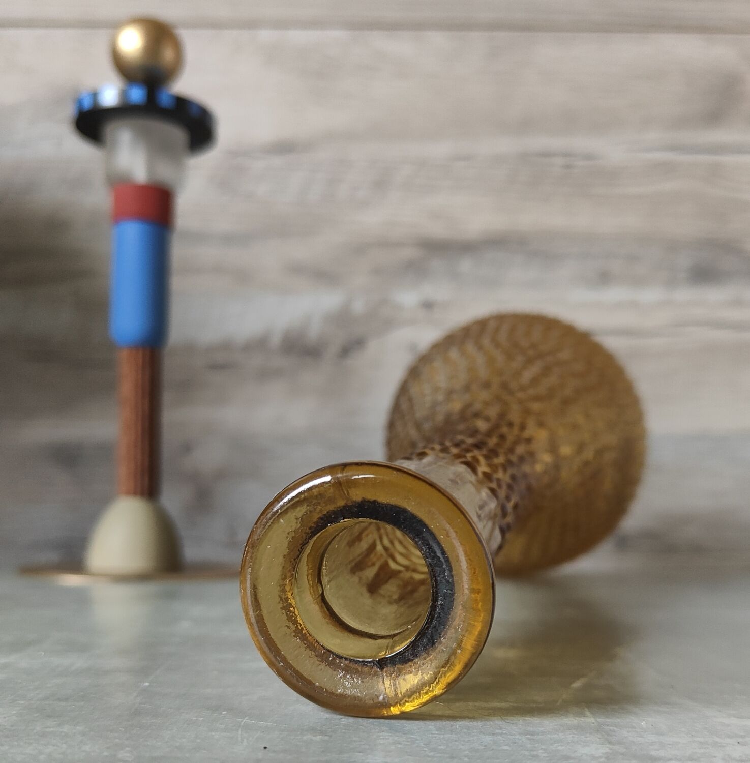 Bottle glass ampoli diamond tips