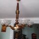 Chandelier lamp ezan 5 branch signed