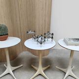 Early edition vintage design swag leg side tables George Nelson Herman Miller