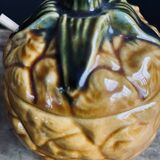 Vintage pineapple pattern slip pot