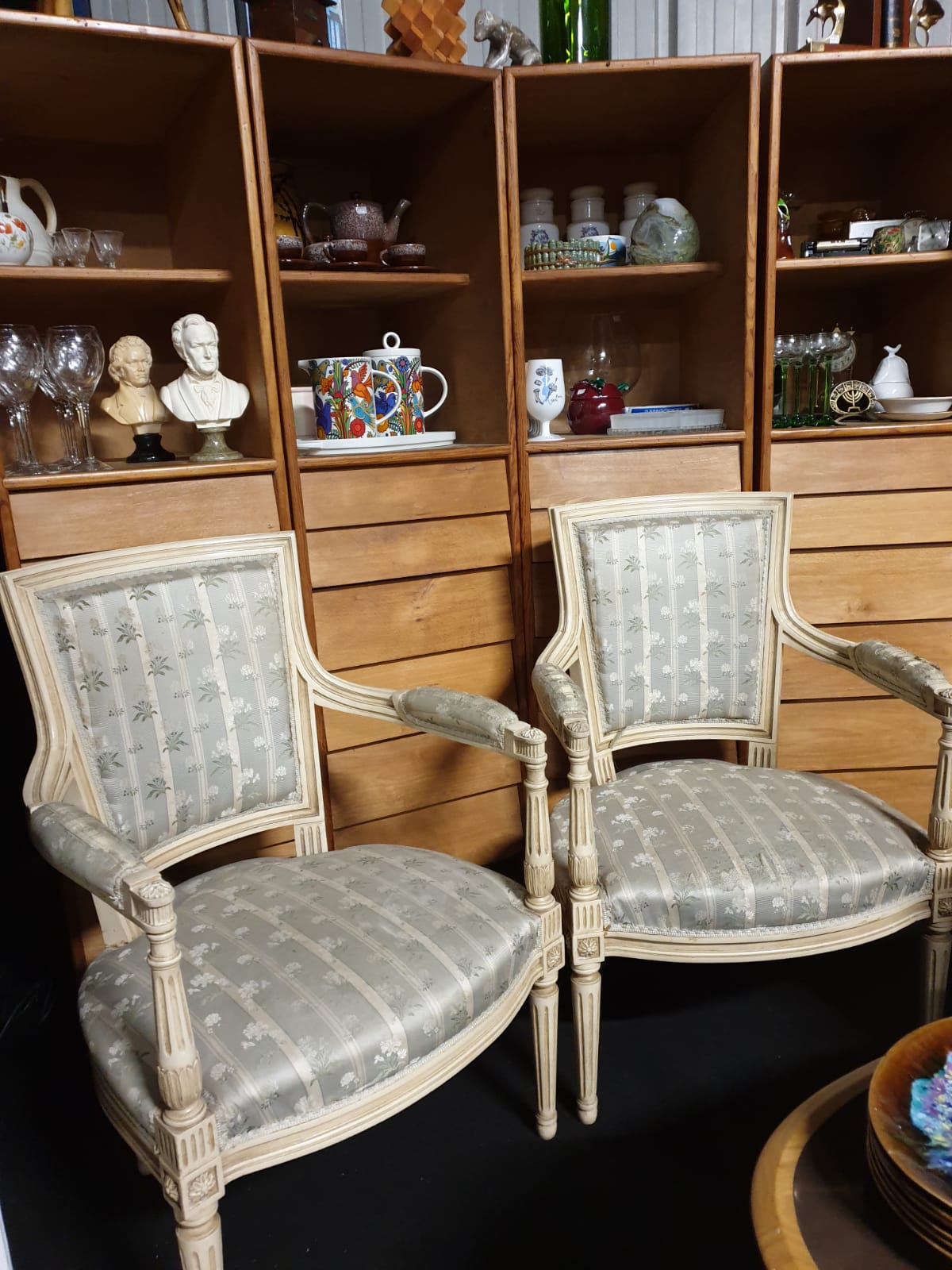 Pair of Louis XVI armchairs