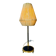 Model 332 Table Lamp In Brass And Natural Fibre By Eae, Sweden 1950S