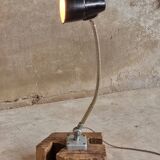 Vintage table lamp, machine lamp, factory lamp