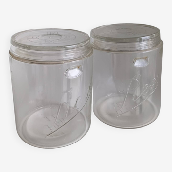 REX glass jars