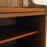 Walnut bookcase, Danish design, 1970s, designer: Johannes Sorth