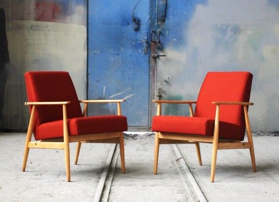 Red vintage from the 60s Chair