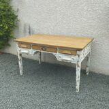 Large Vintage Desk - 70's Bohemian Desk