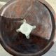 Vase soliflore blanc en verre