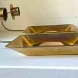 Pair Vintage Brass Wall Candle holder  Sconce  height 24 cm