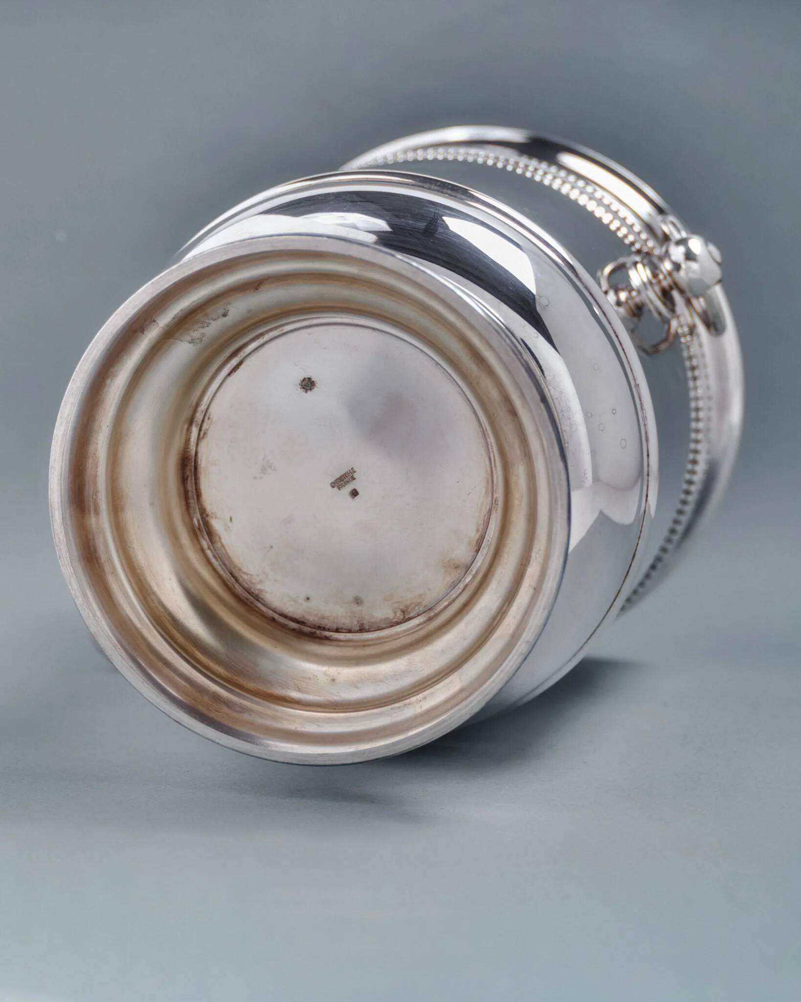 Champagne bucket, pearls, Christofle