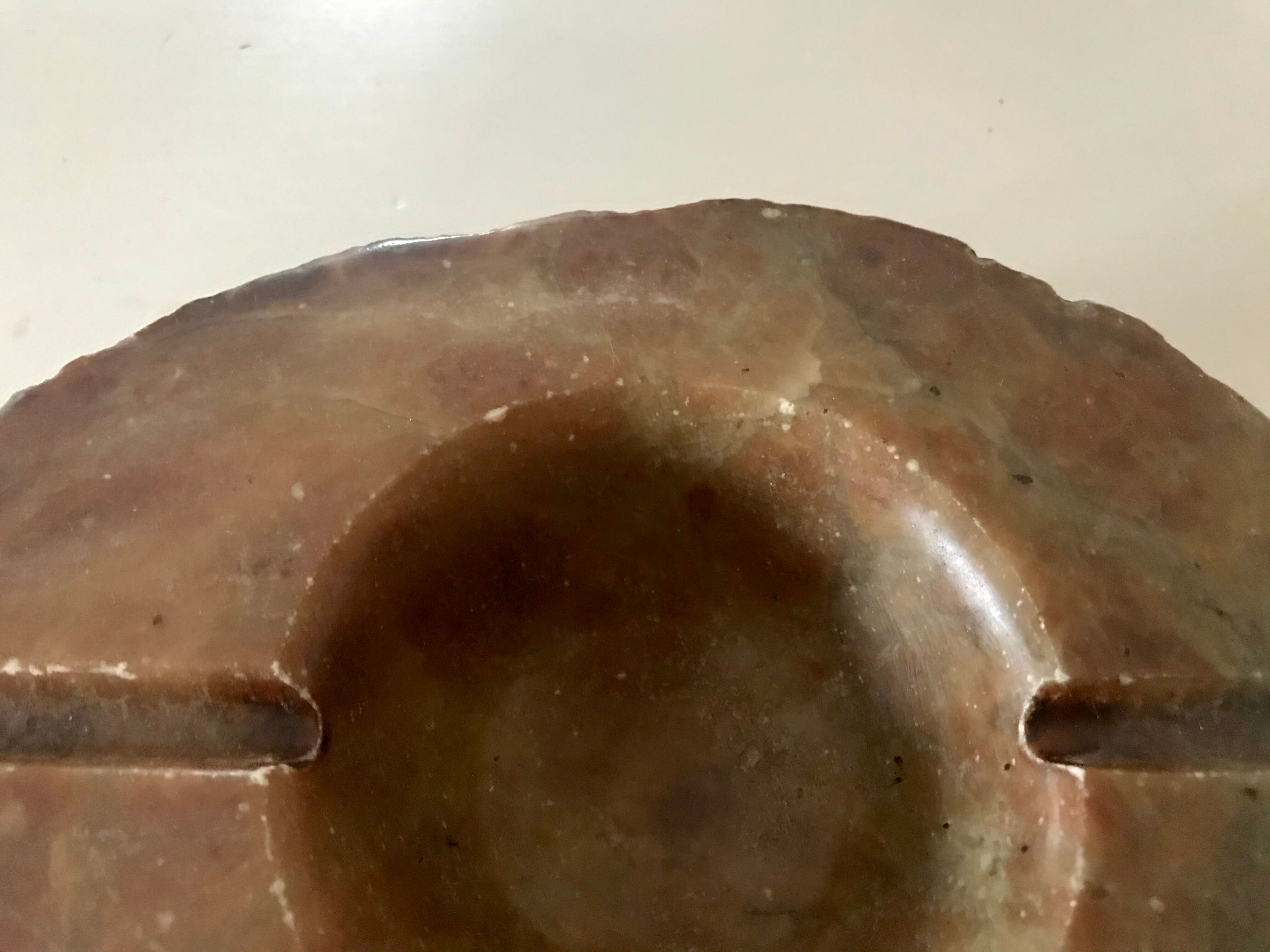 Vintage onyx ashtray