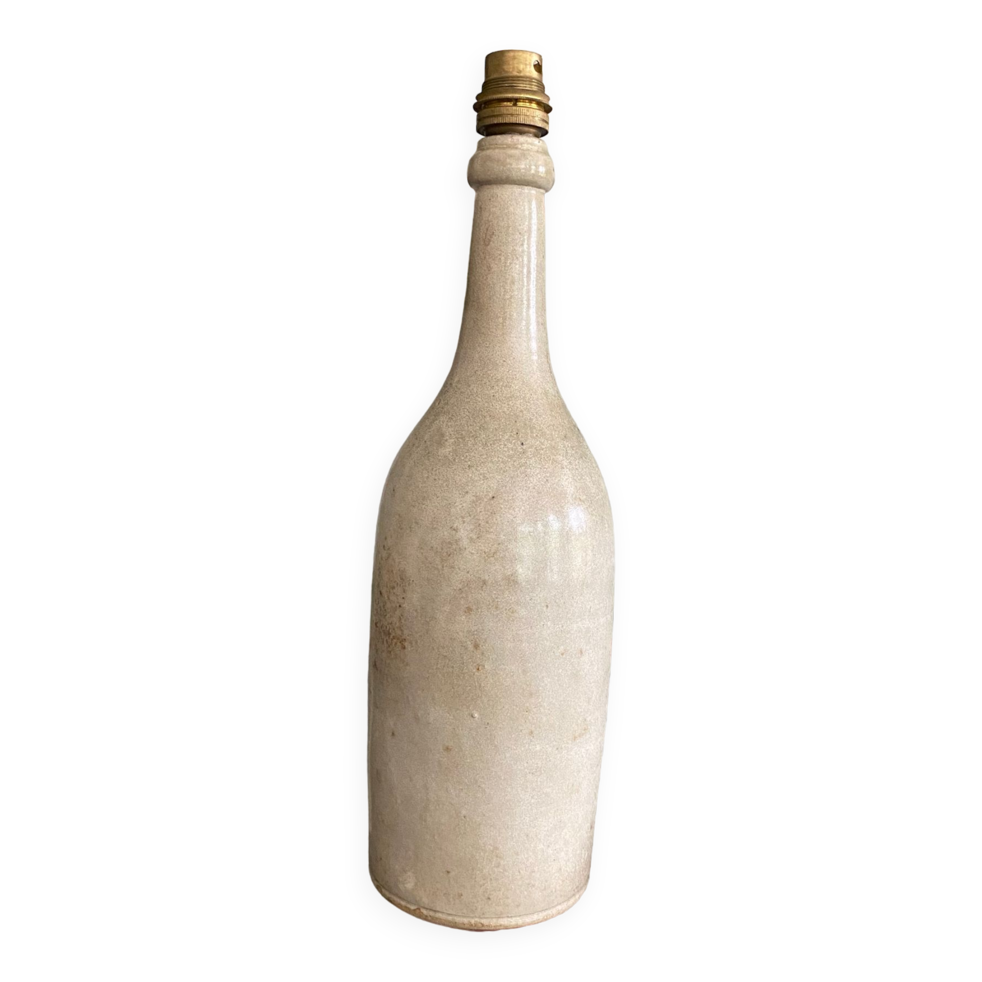 Ceramic lamp stand, fabric cable