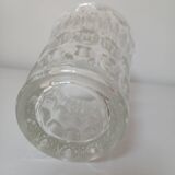 Vase en verre ciselé