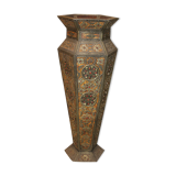 Vase en bois
