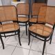 Suite of 4 chairs by Joseph Hoffmann vintage 1970s