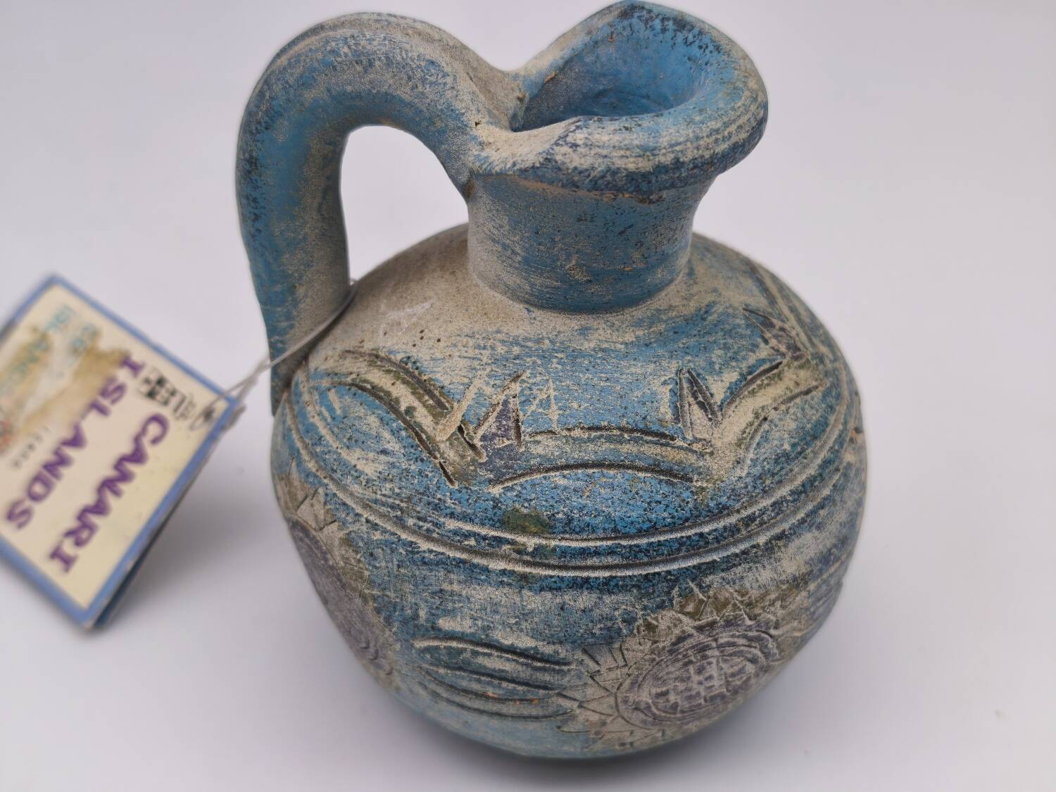 Decorative ceramic pitcher – Canary Islands