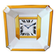 Tank Cartier ashtray (with its box)