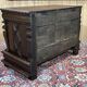 Late 17th century Renaissance oak chest transformed into a sideboard