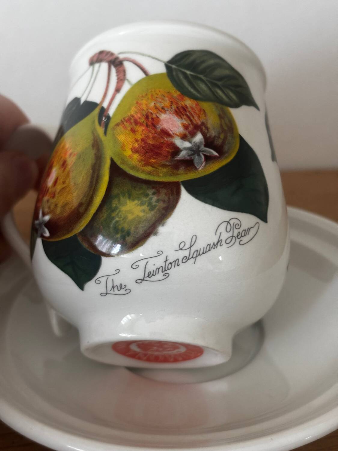 Ensemble de 3 tasses et soucoupes Portmeirion Pomona