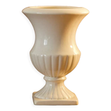 Ancient Medici vase in white porcelain