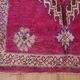 Purple vintage Moroccan Rug 116 x 234 cm, Berber Wool Rug Handmade, Old Rug