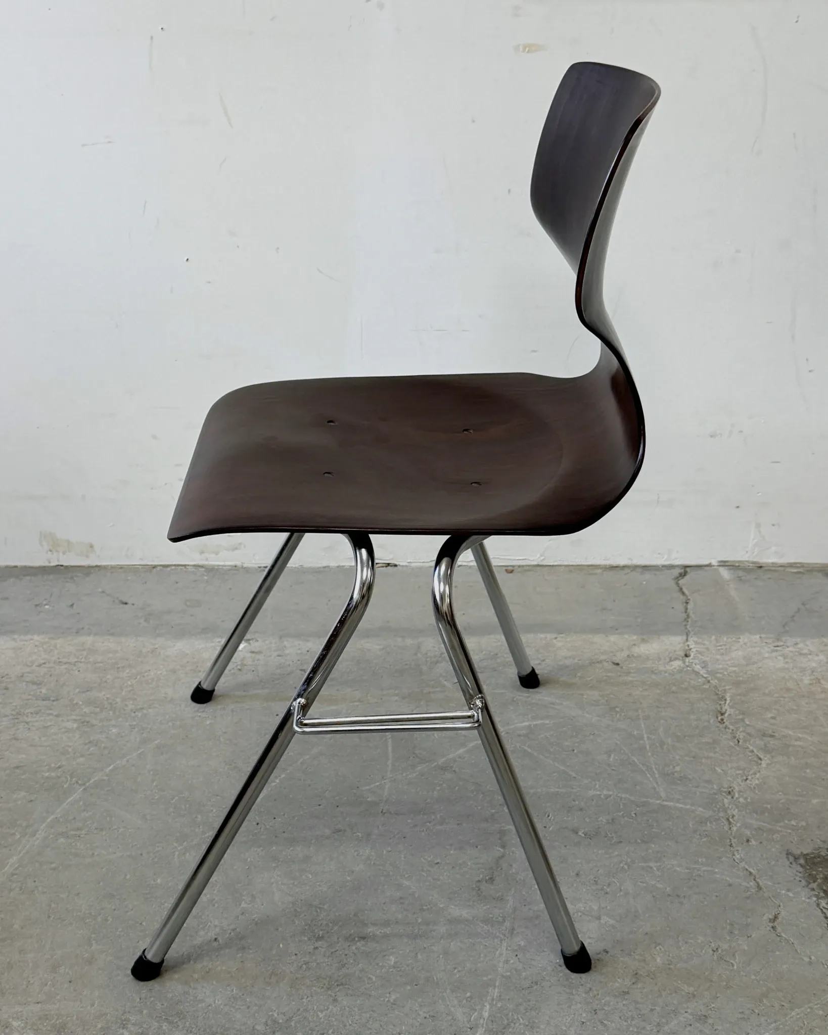 Set of 4 stackable chairs, Pagwood (Pagholz), Germany, 1960s/70s