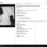 Copy of an Egyptian relief cast from the Louvre.