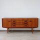 Vintage teak enfilade Beautility | Restored 1960s design