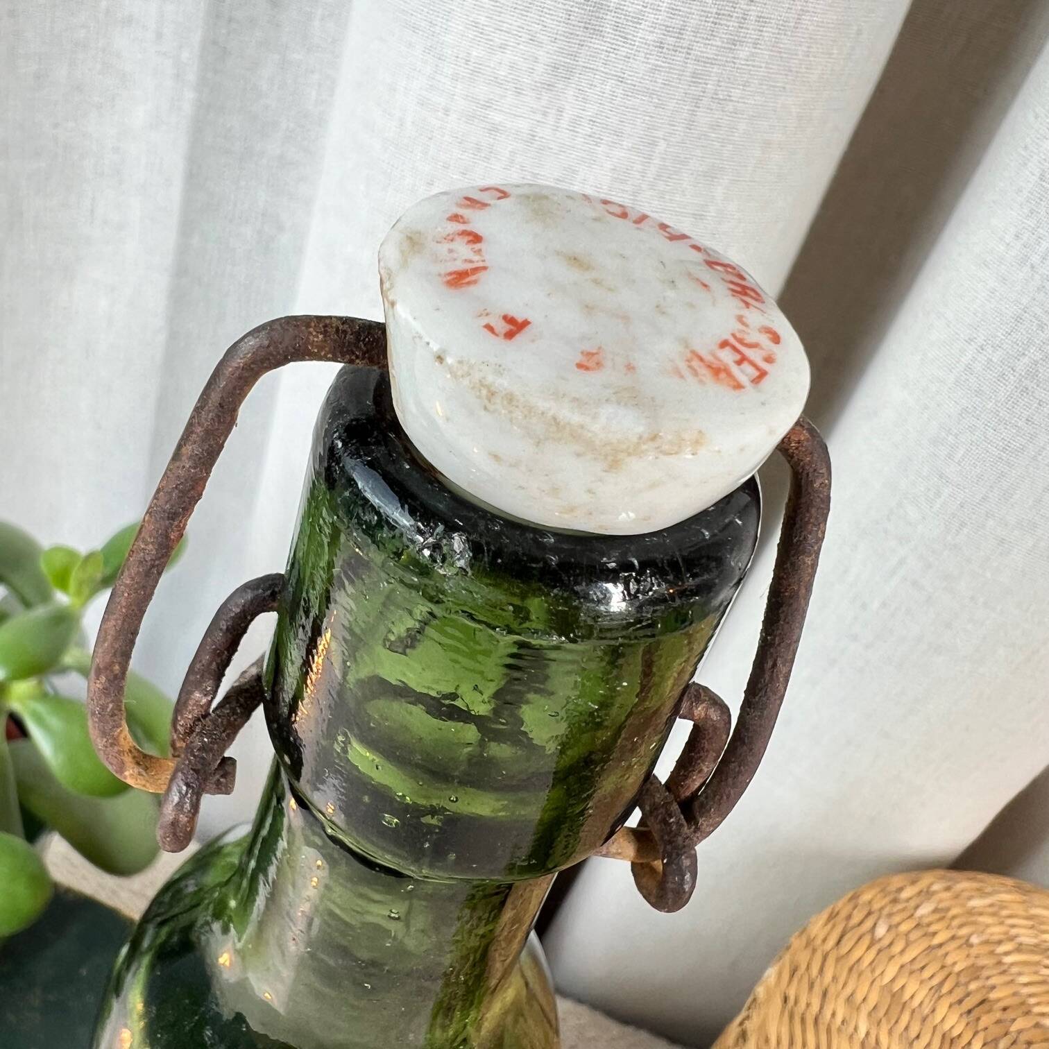 Old bottle “Brasseries Nantaises”