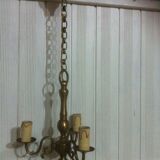 Antique bronze chandelier
