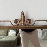 Vintage Hollywood Regency mirror from the 1950s.