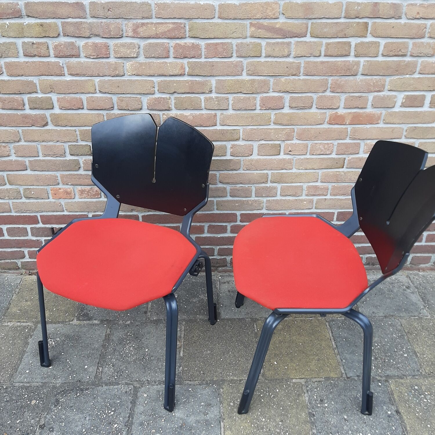 Set of four office chairs by Foscher for Sitform 1970