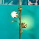Vintage flower floor lamp