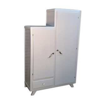 Superb wardrobe asymmetrical Parisienne with wardrobe and shelves