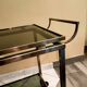Vintage Guy Lefevre bar cart