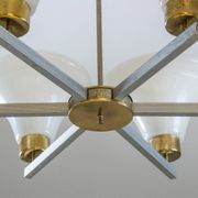 Mid-century chandelier, ceiling light by Josef Hurka, 1960s