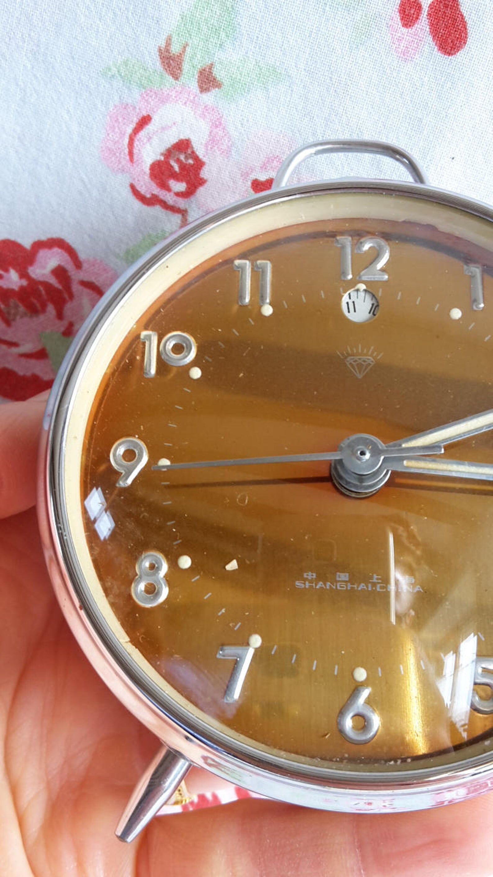 Old clock diamond shanghai china vintage