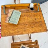 Vintage school desk