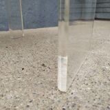 4 Plexiglas Roche and Bobois chairs