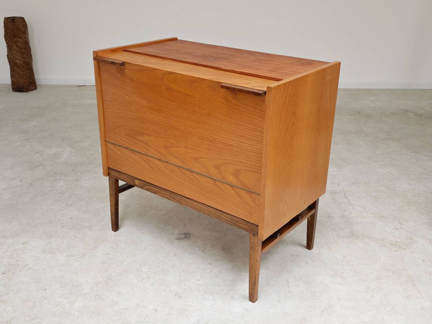 Blanket chest or mini bar by Frantisek Mezulanik for Up Zavody 1960
