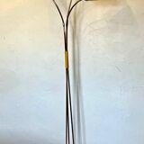 Vintage 1950s floor lamp with 3 flexible lights