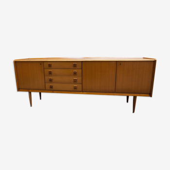 Enfilade teck 1960 scandinave