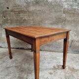 Antique oak table office table or kitchen table