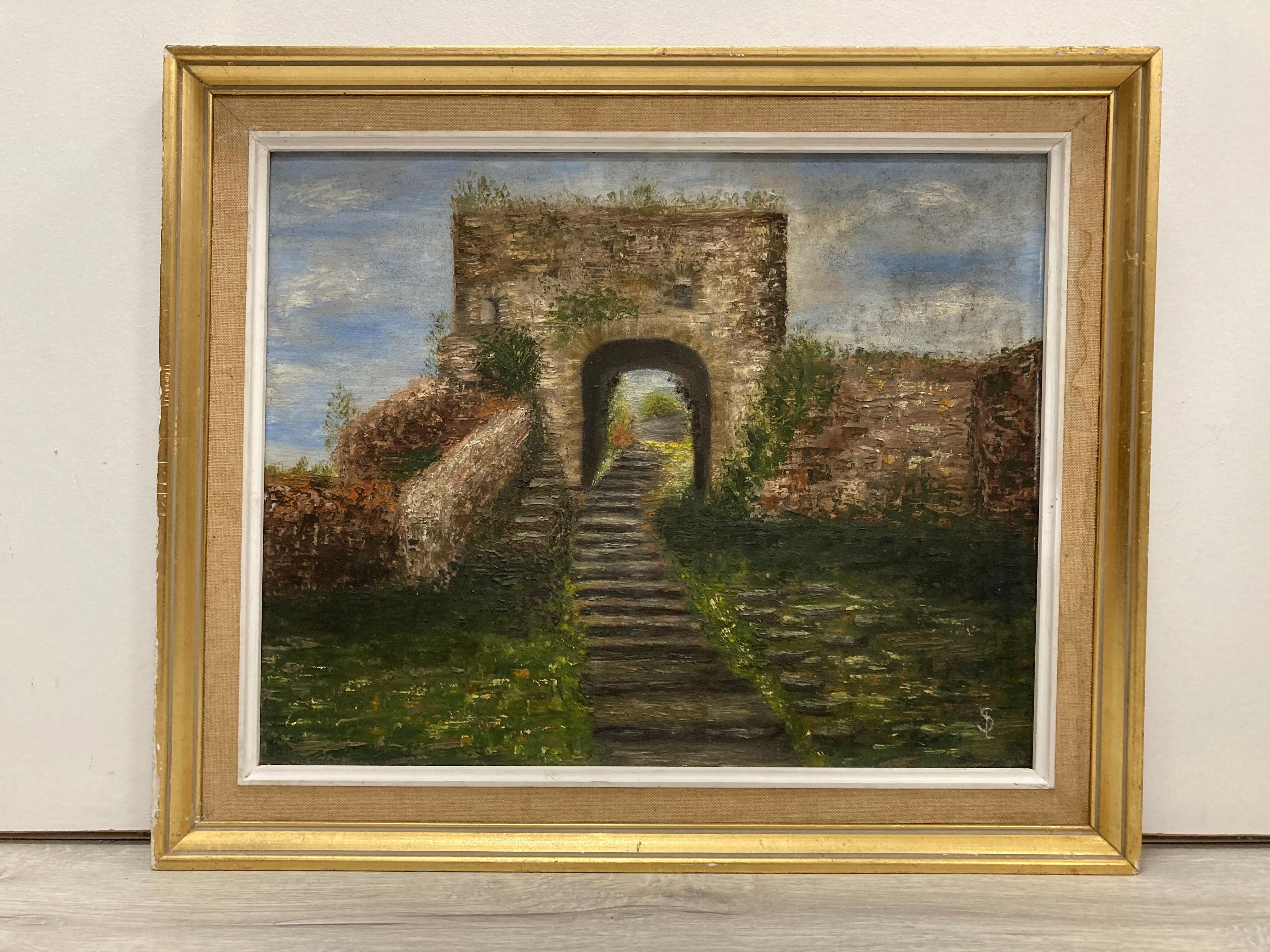 Oil on framed panel