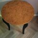 Table d'appoint en ronces de noyer