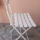 Wooden garden folding chairs