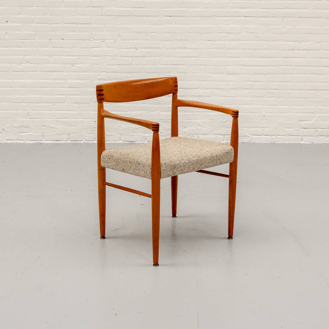 Danish Dining Chair by H.W. Klein for Bramin 1960s