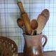 Carafe Cruche pot terre cuite anse bec verseur