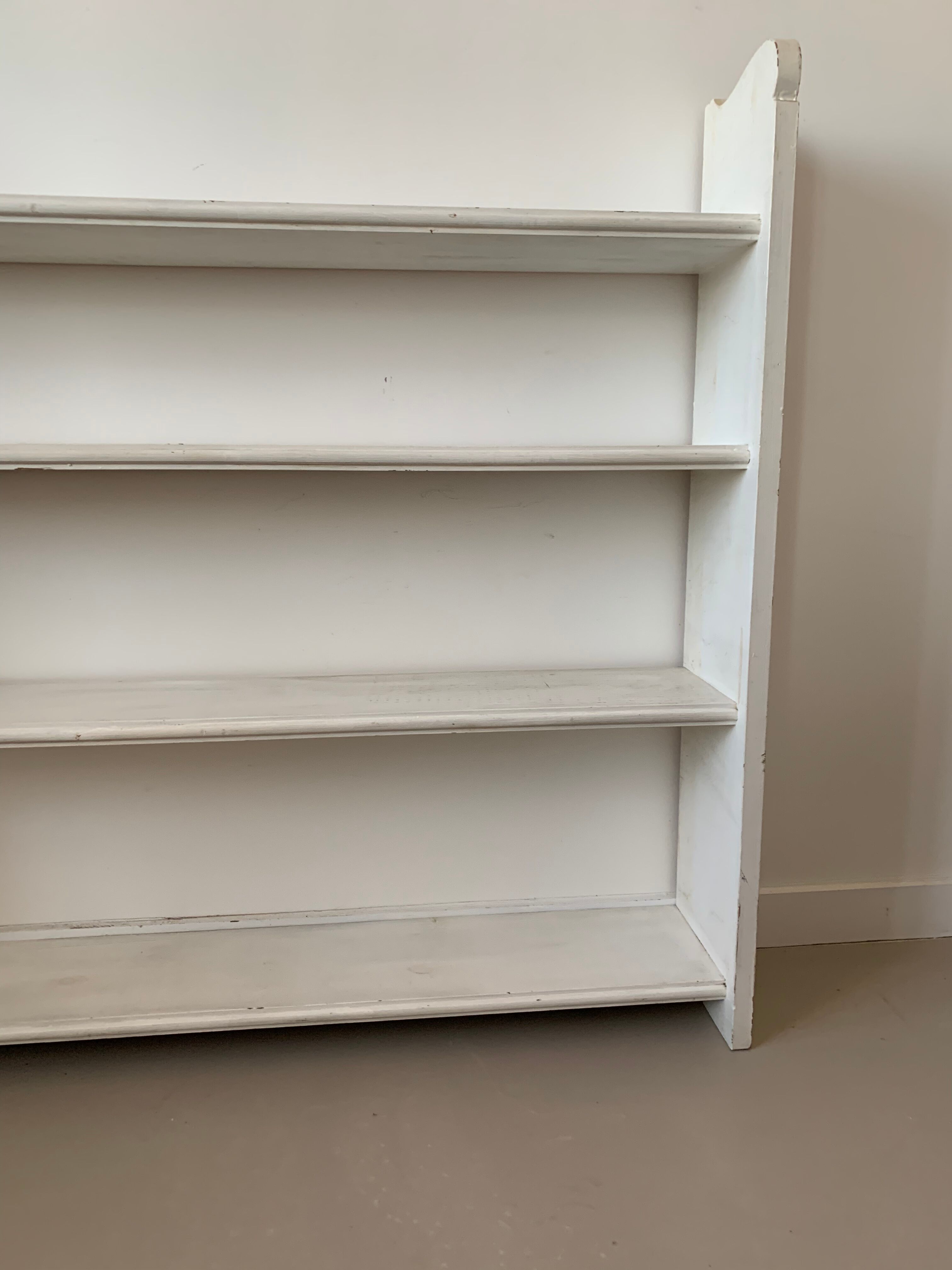 Antique solid wood shelf